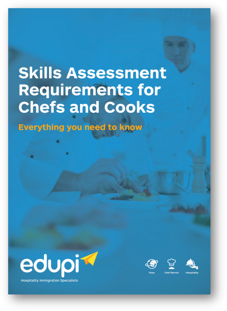 Skills Assessment Chefs Cooks Edupi Migration